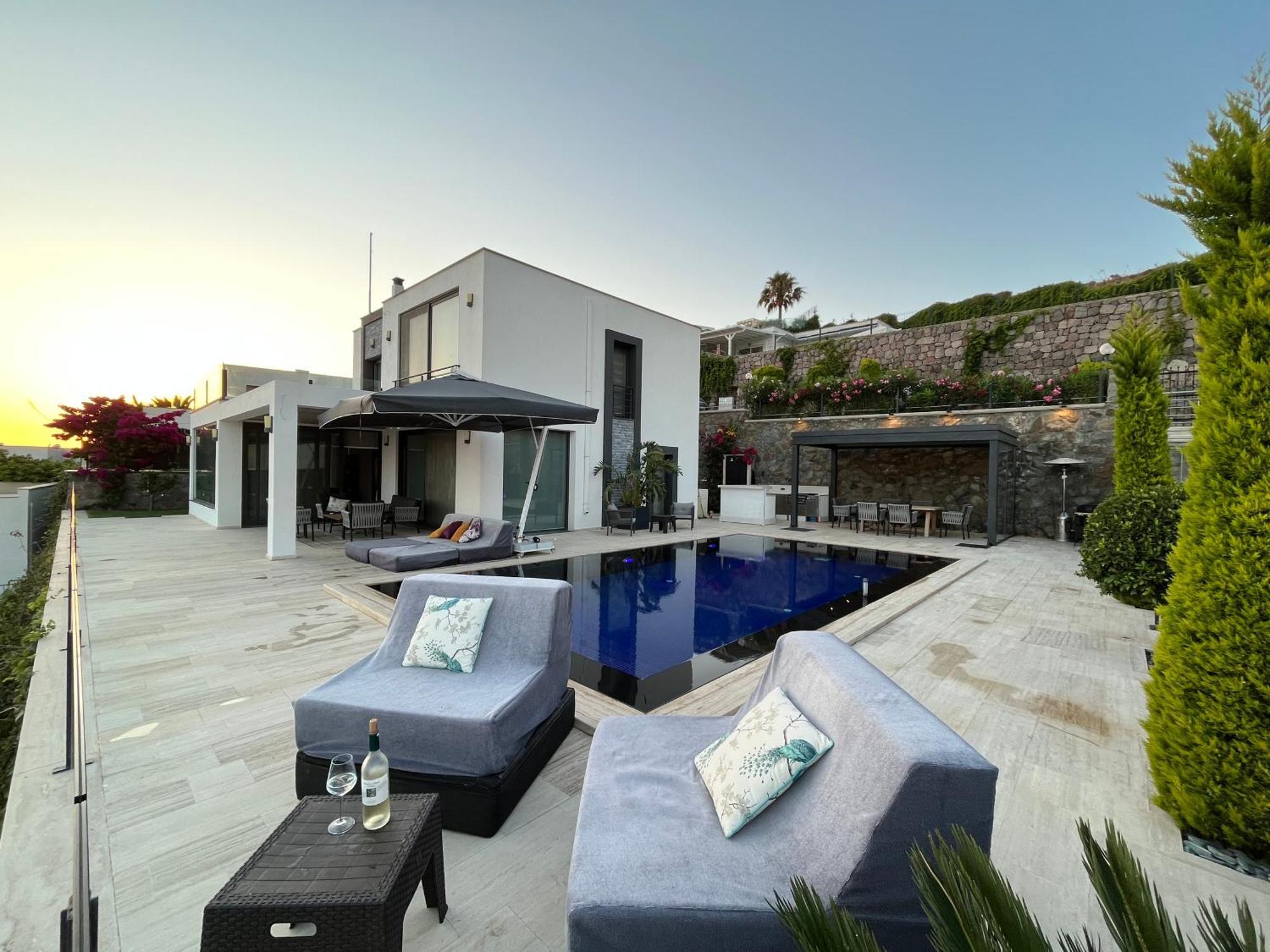 Villa Aylinda With Private Heated Pool Bodrum Exterior foto